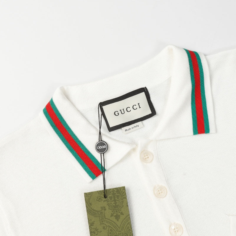 GUCCI 2025 “CHUCKY GRG” Logo T-Shirt – Silky Cotton Finish (S–XL)