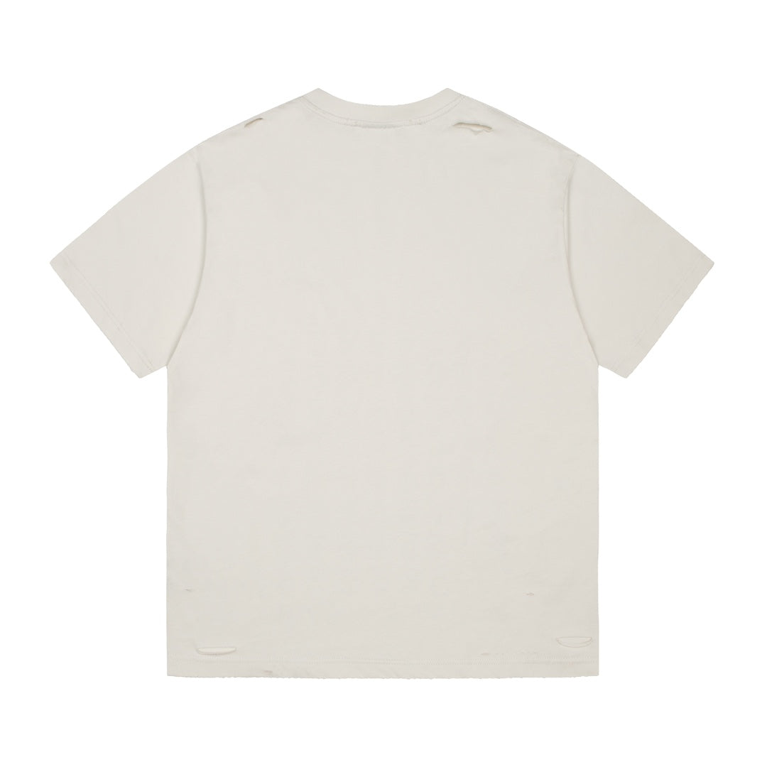 BALENCIAGA “How Are You Feeling Today” Distressed Print T-Shirt (XS–L)