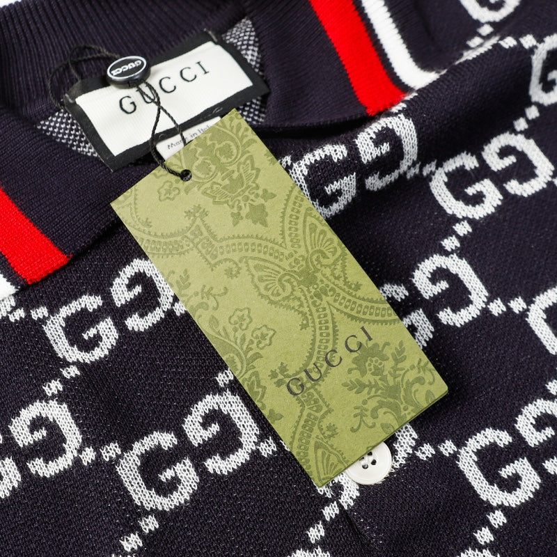 GUCCI 2025 “CHUCKY GRG” Wool-Blend Logo T-Shirt – Premium Silky Touch (S–XL)