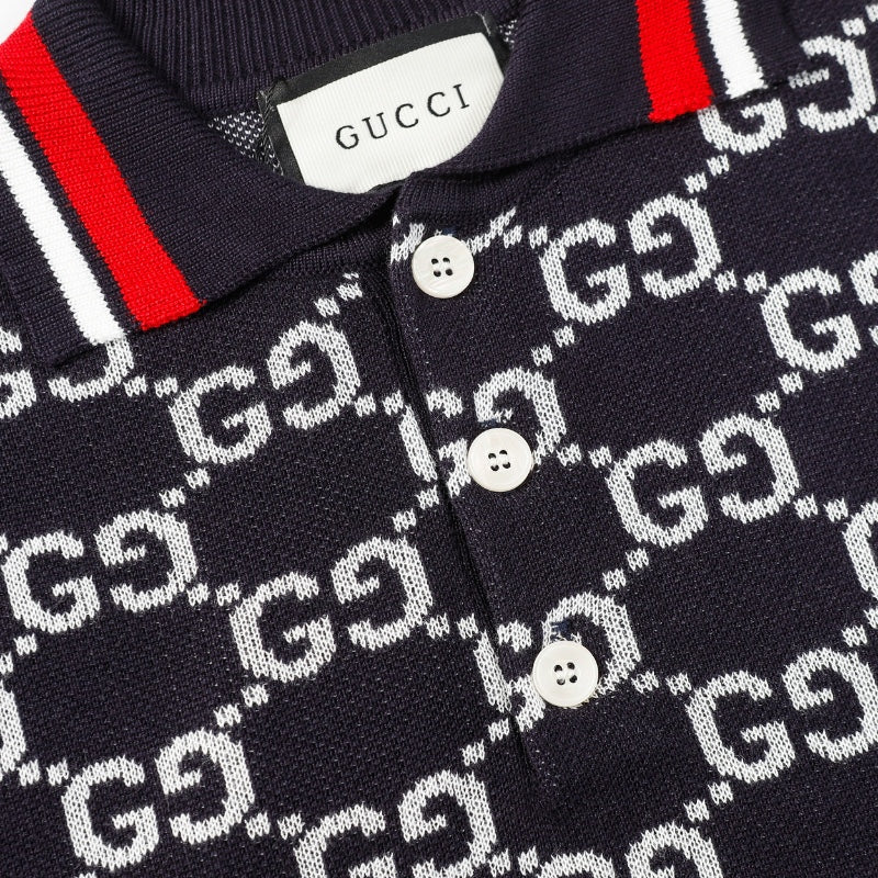GUCCI 2025 “CHUCKY GRG” Wool-Blend Logo T-Shirt – Premium Silky Touch (S–XL)