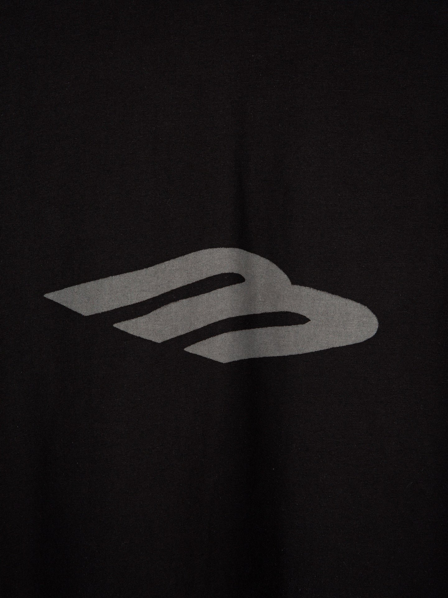 BALENCIAGA Oversized “M Logo” Graffiti Print Distressed T-Shirt (1–4)