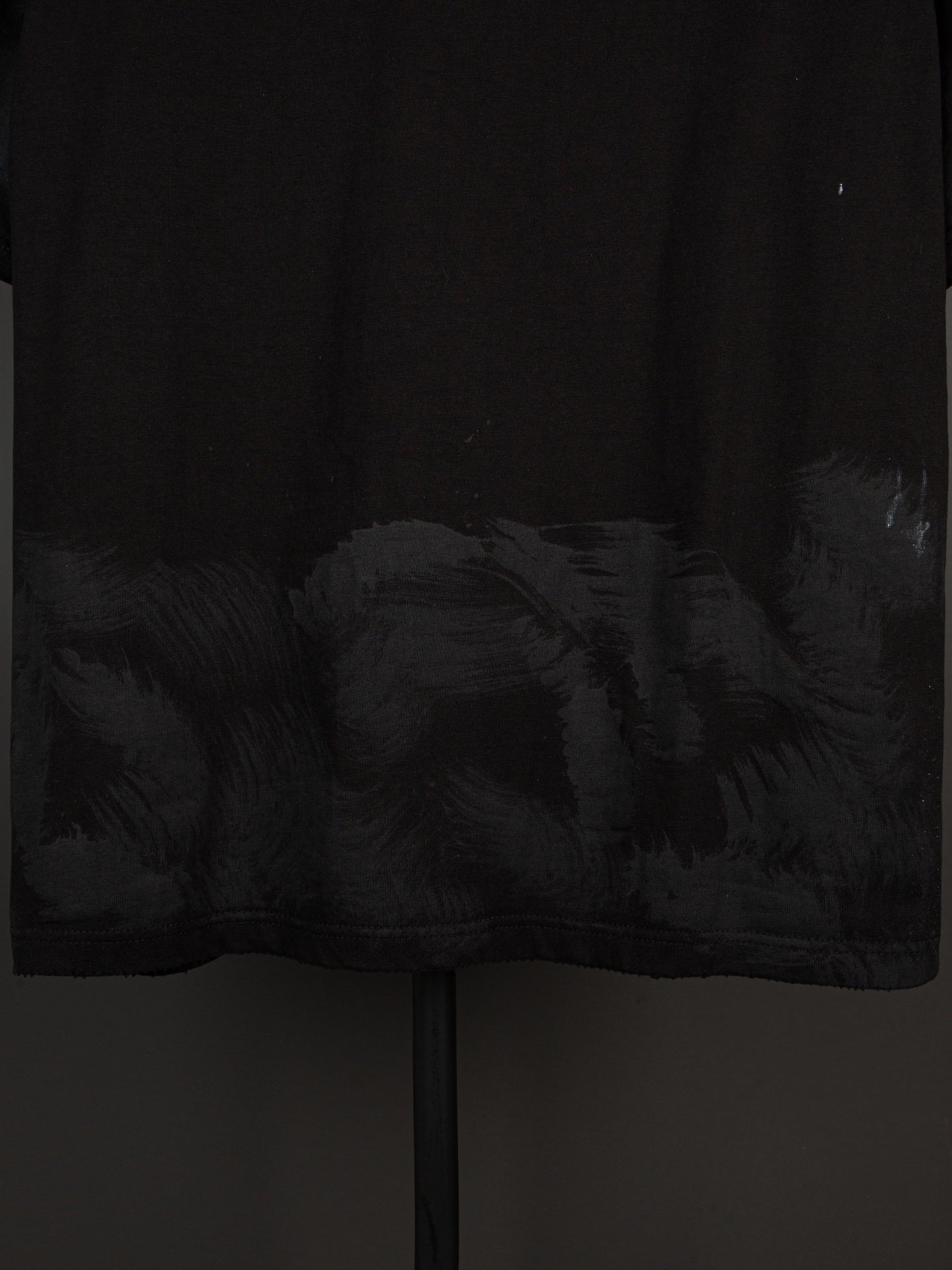 BALENCIAGA Oversized “M Logo” Graffiti Print Distressed T-Shirt (1–4)