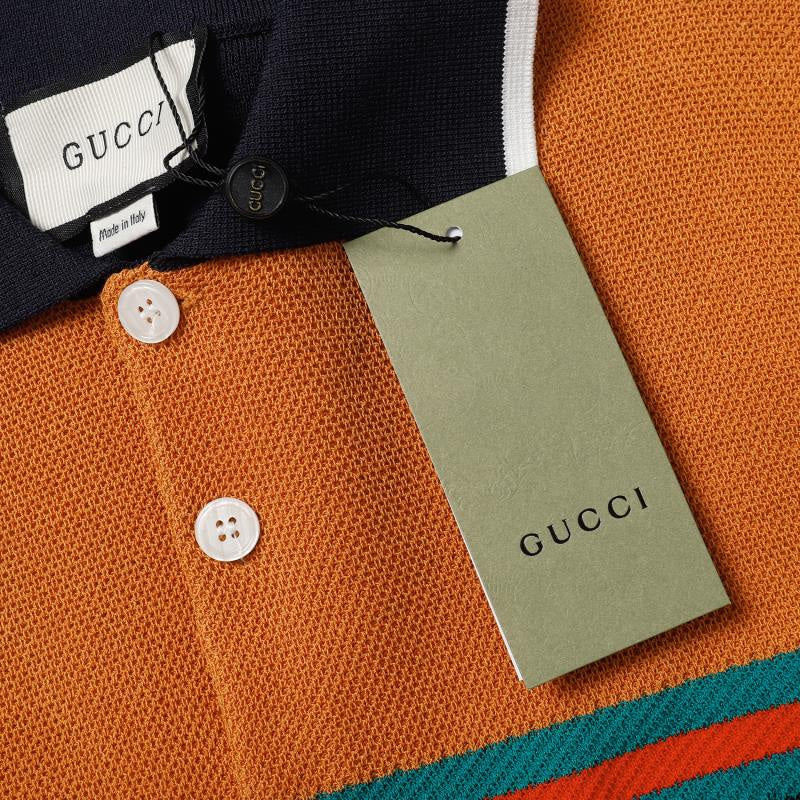 GUCCI 2025 “CHUCKY GRG” Premium Silky Wool-Blend T-Shirt – Royal Blue (S–XL)