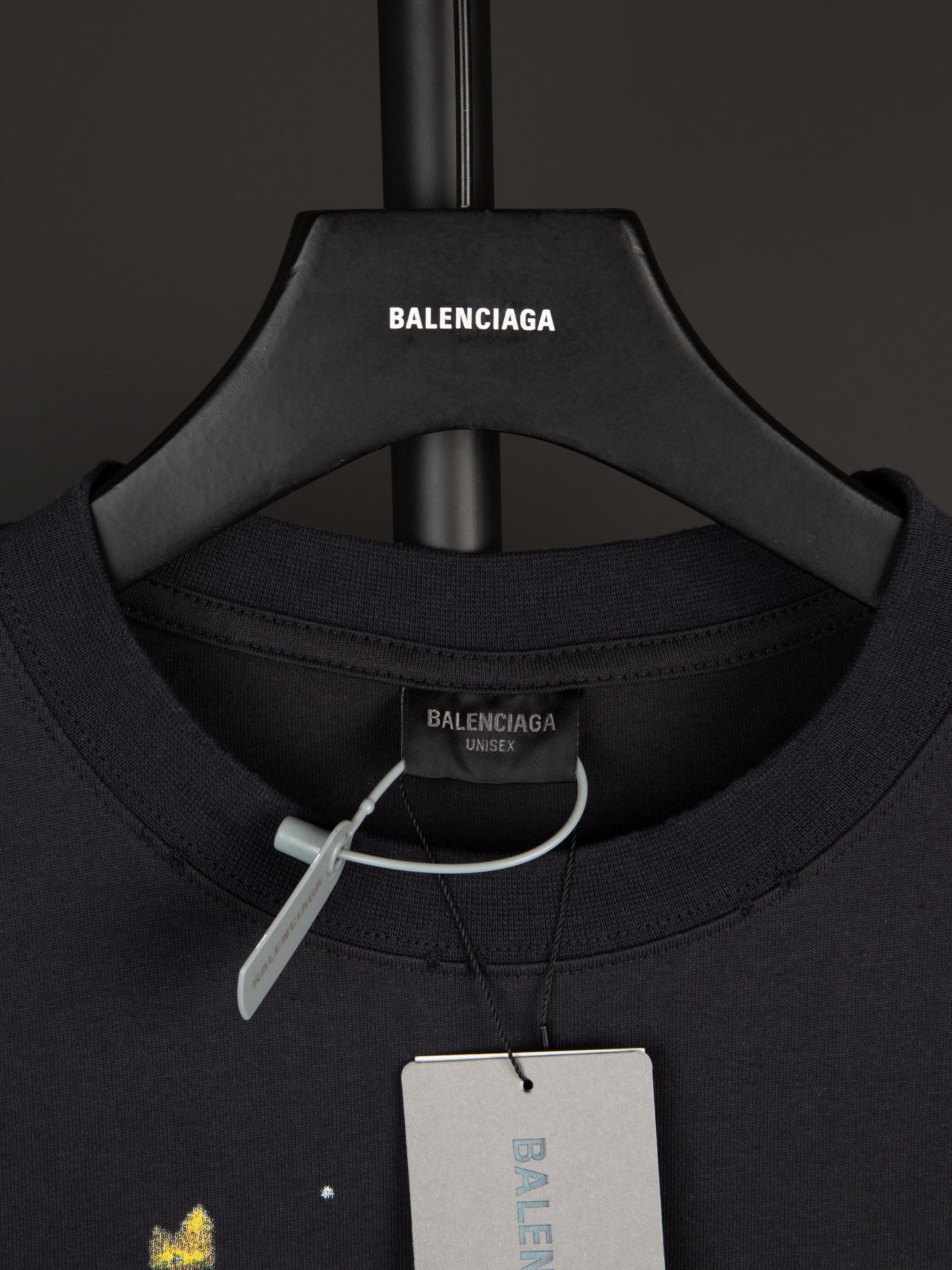 BALENCIAGA Oversized “Statue of Liberty” Distressed Embroidered T-Shirt (XS–L)