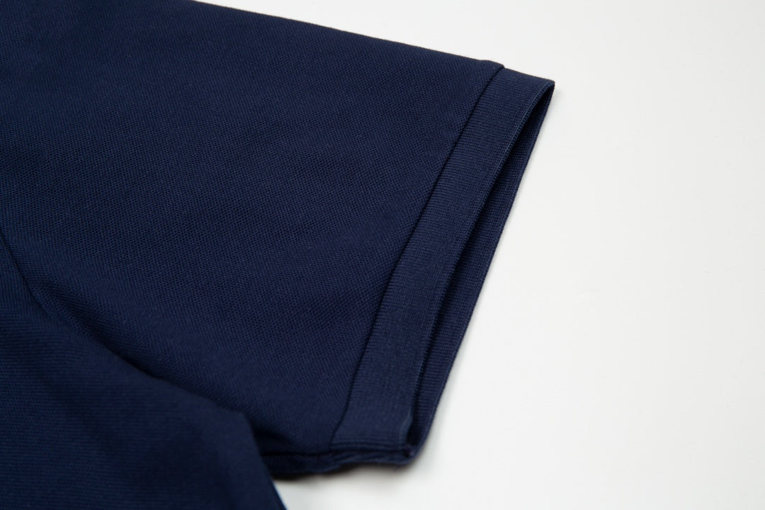 GUCCI 2025 Spring/Summer New Contrast-Panel Polo Shirt · Boutique Edition