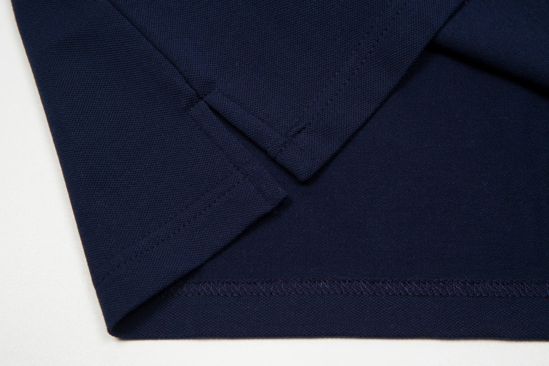 GUCCI 2025 Spring/Summer New Contrast-Panel Polo Shirt · Boutique Edition