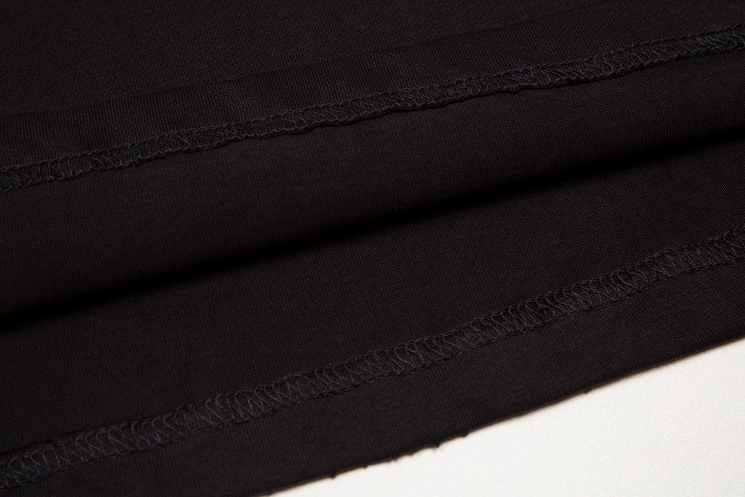 BALENCIAGA Oversized “Reverse Logo” T-Shirt with Dual-Crack Print (XS–L)