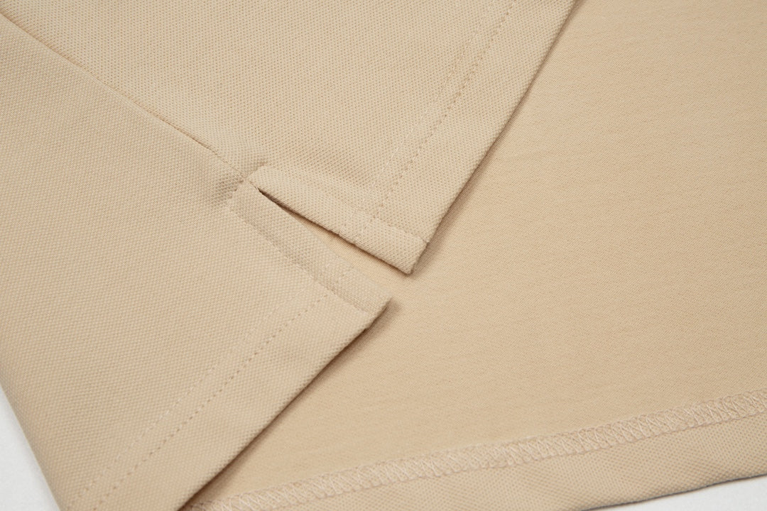 GUCCI 2025 Spring/Summer New Contrast-Panel Polo Shirt · Boutique Edition