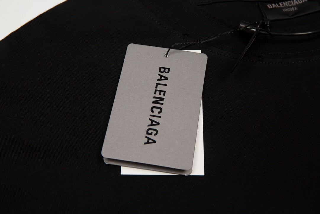 BALENCIAGA Oversized “1917 Scissor Fracture” Distressed Print T-Shirt (XS–L)