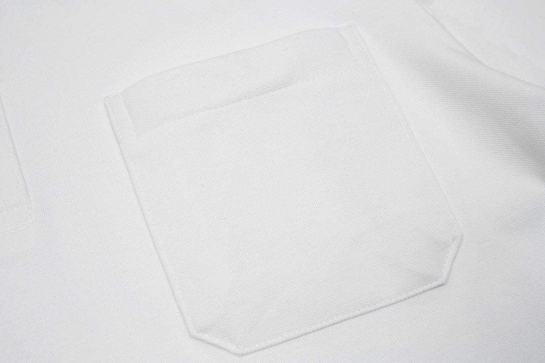 GUCCI 2025 Spring/Summer New Contrast-Panel Polo Shirt · Boutique Edition