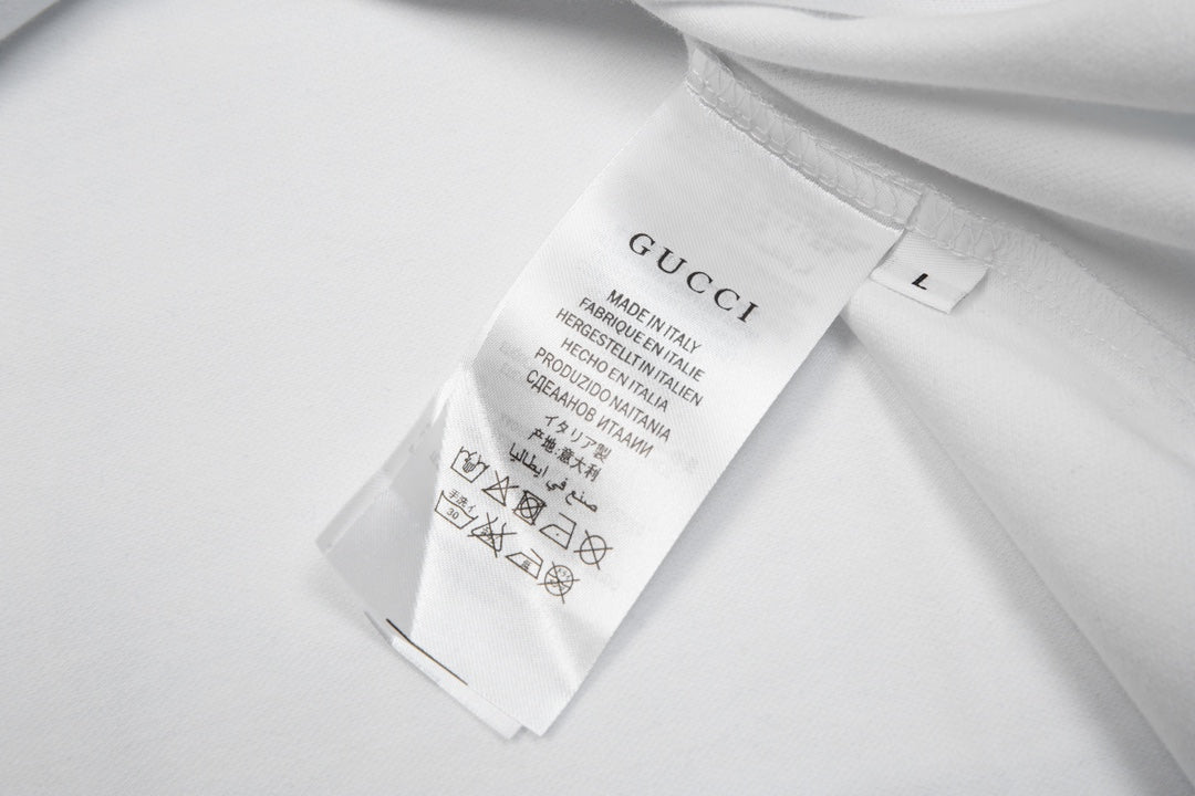 GUCCI 2025 Spring/Summer New Contrast-Panel Polo Shirt · Boutique Edition