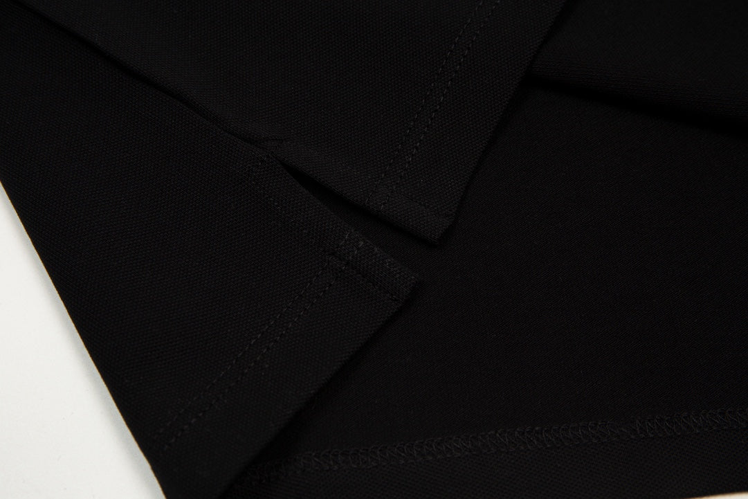 GUCCI 2025 Spring/Summer Luxury Contrast-Panel Polo Shirt · Premium Boutique Edition