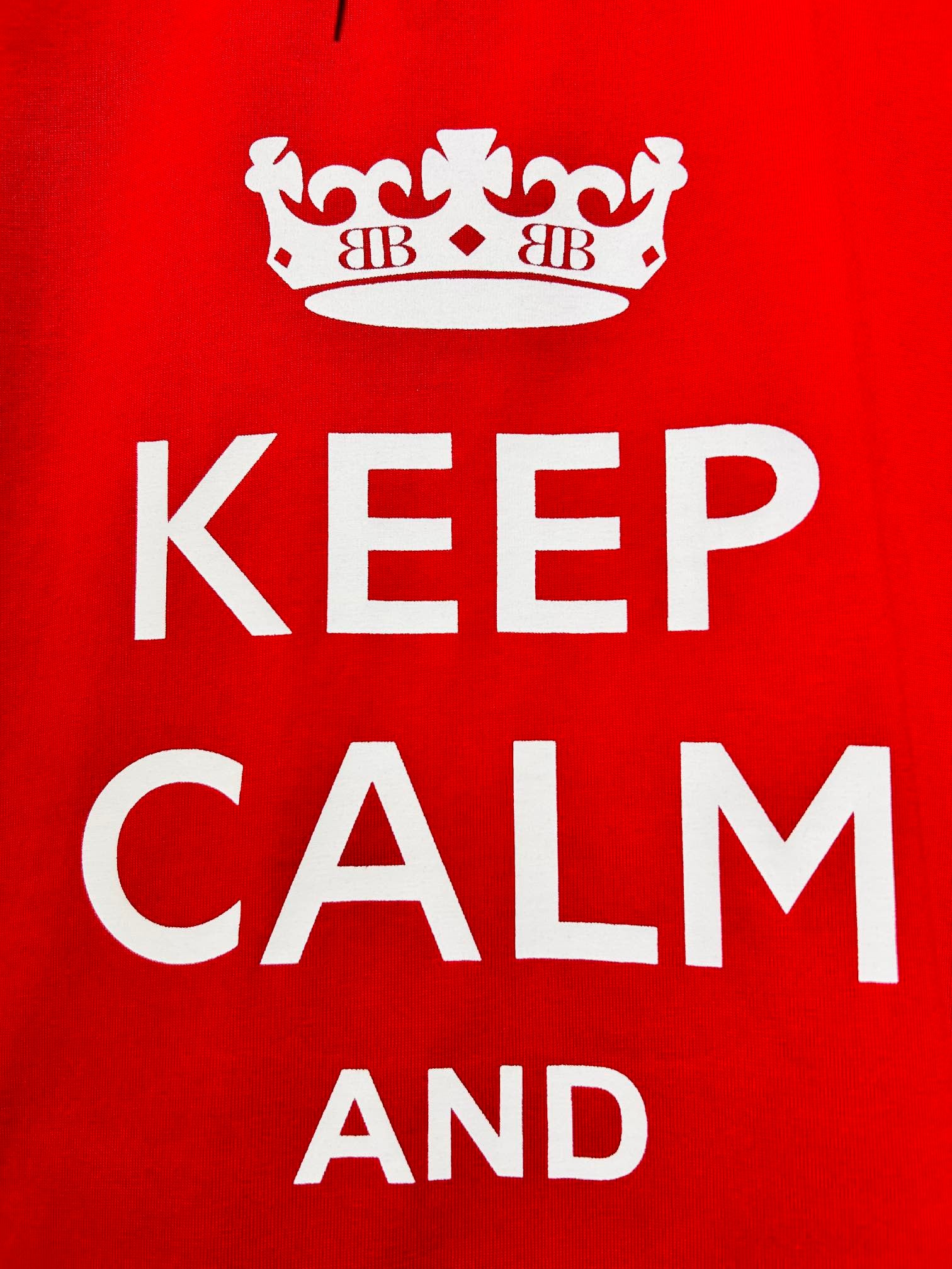 BALENCIAGA Oversized “Crown Logo” Print T-Shirt (XS–L)