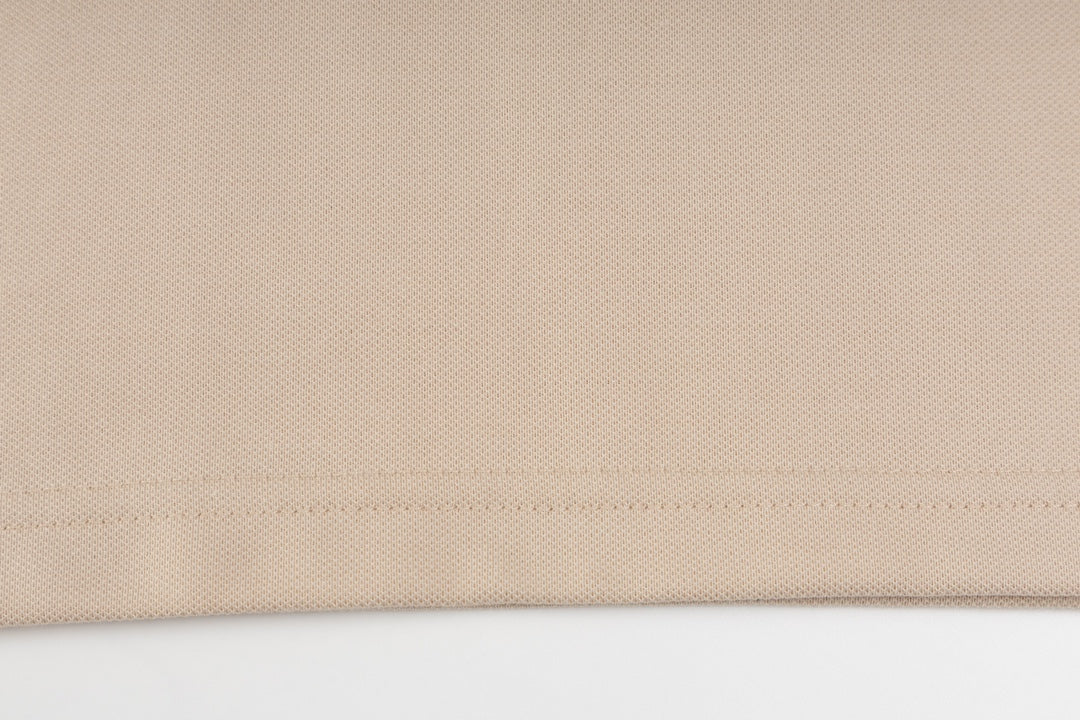 GUCCI 2025 Spring/Summer Luxury Contrast-Panel Polo Shirt · Premium Boutique Edition