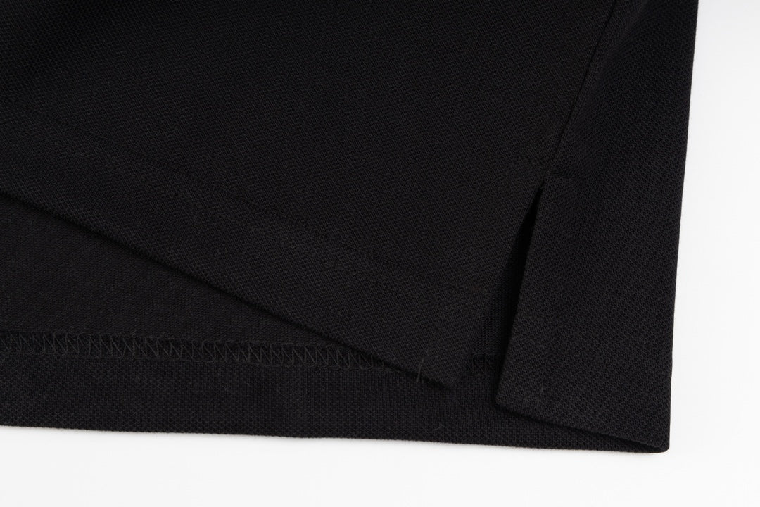 GUCCI 2025 Spring/Summer Luxury Contrast-Panel Polo Shirt · Premium Boutique Edition