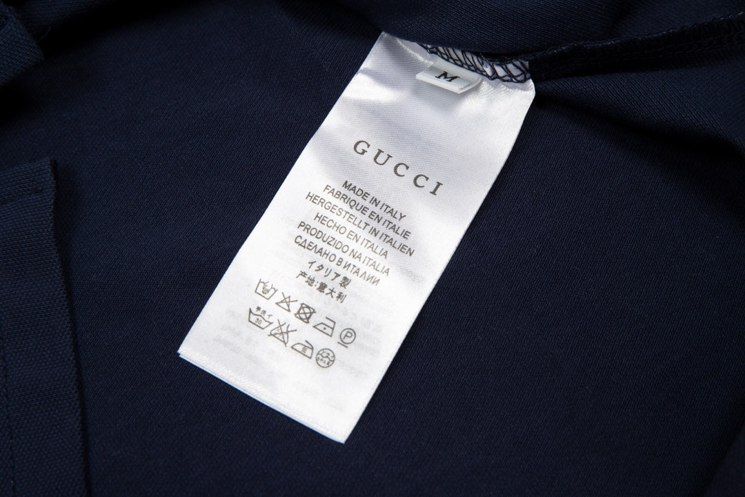 GUCCI 2024 Classic Horsebit Logo All-Over Print Polo Shirt · Sizes M-3XL