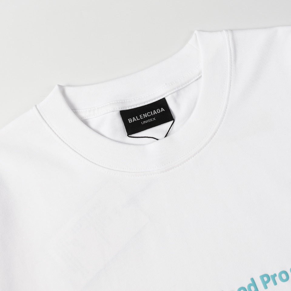 BALENCIAGA 2024 SS World Food Programme Charity Edition T-Shirt - Black - Unisex - XS / S / M / L