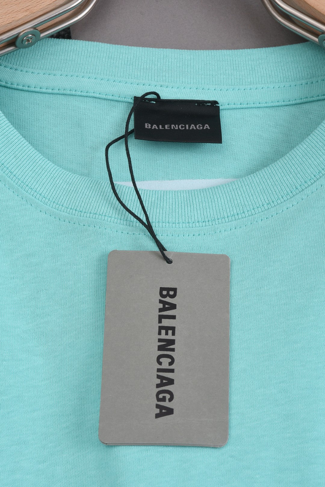 BALENCIAGA 25SS Wave Cola Logo Embroidered T-Shirt - Multiple Colors - Unisex - XS / S / M / L