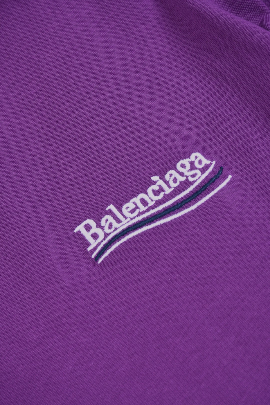 BALENCIAGA 25SS Wave Cola Logo Embroidered T-Shirt - Multiple Colors - Unisex - XS / S / M / L