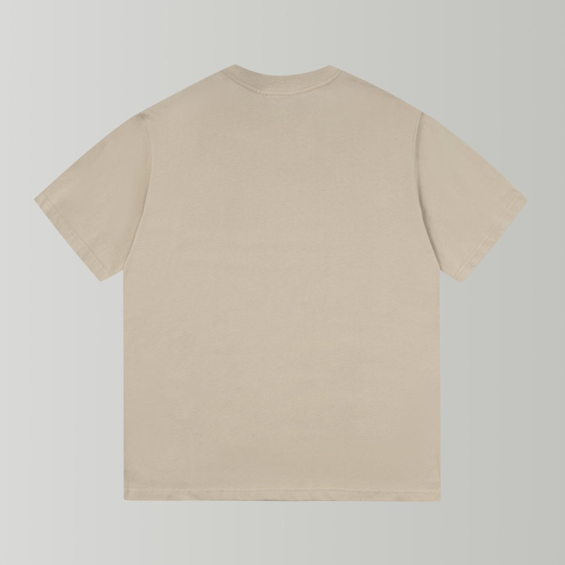 BALENCIAGA 2024 SS Logo Drip Print T-Shirt with Gift Box - Sky Blue / Grey Blue / Beige - Unisex - XS / S / M / L