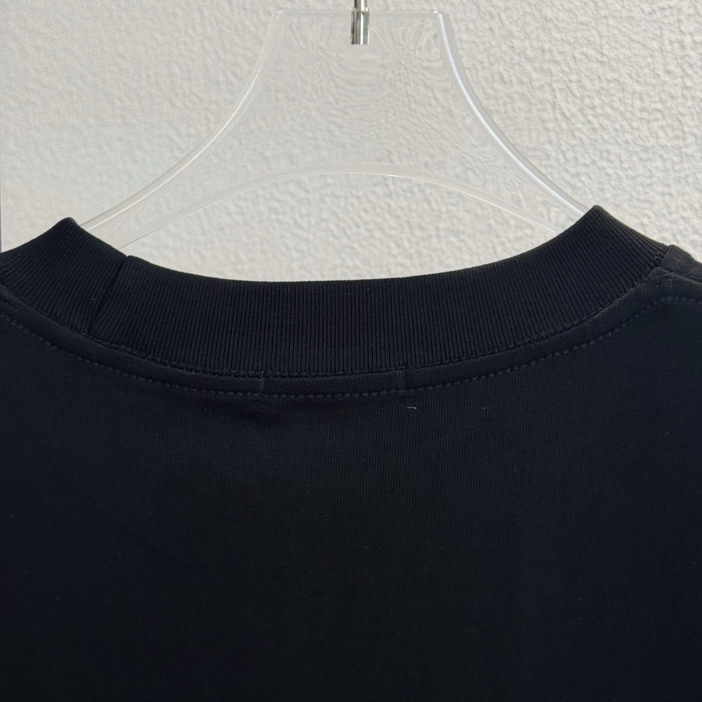 BALENCIAGA Striped Letter Logo Print Oversized T-Shirt - Black - Unisex - S / M / L / XL