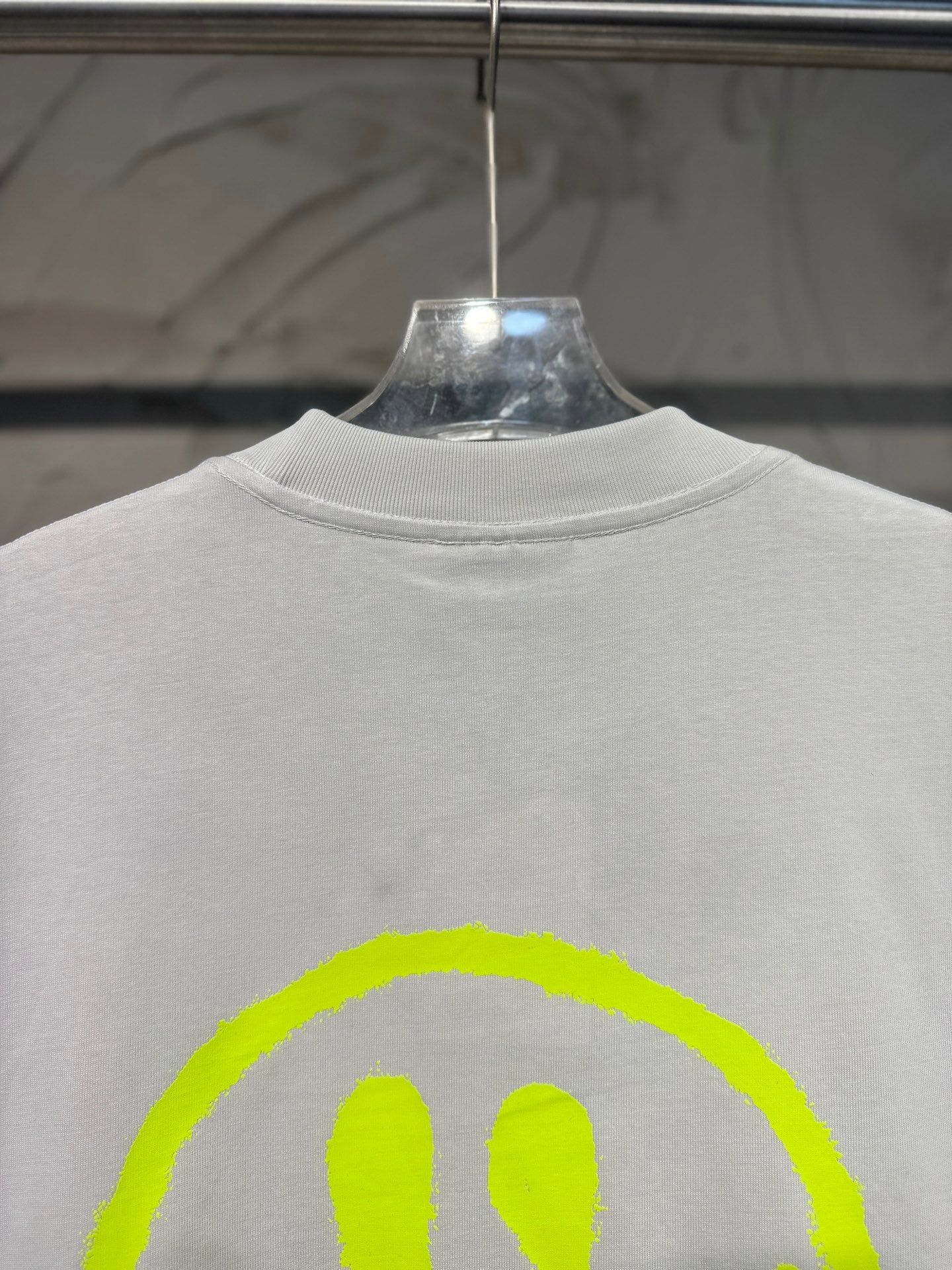 BALENCIAGA 25SS “Alien Series” Reflective Glow-in-the-Dark T-Shirt / Tank Top - Beige - Unisex