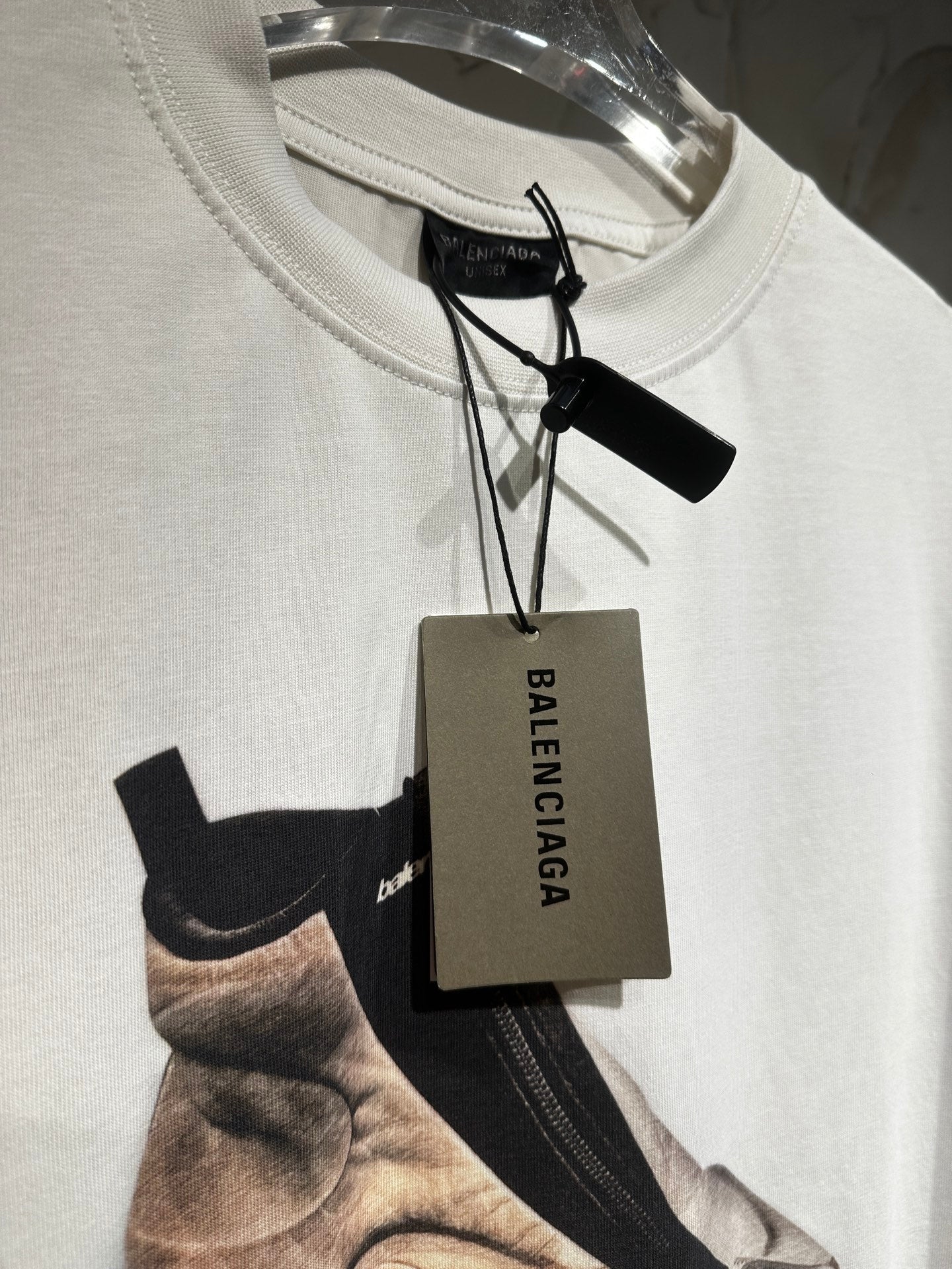 BALENCIAGA New Sneaker Graphic Oversized T-Shirt – Unisex – XS-L
