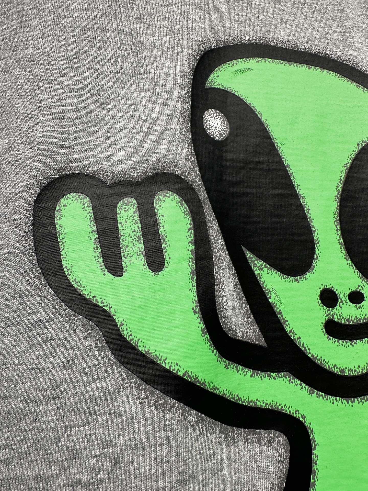 BALENCIAGA 25SS Alien Series Graphic T-Shirt / Tank Top – Heather Gray – Unisex – Sizes 1-4