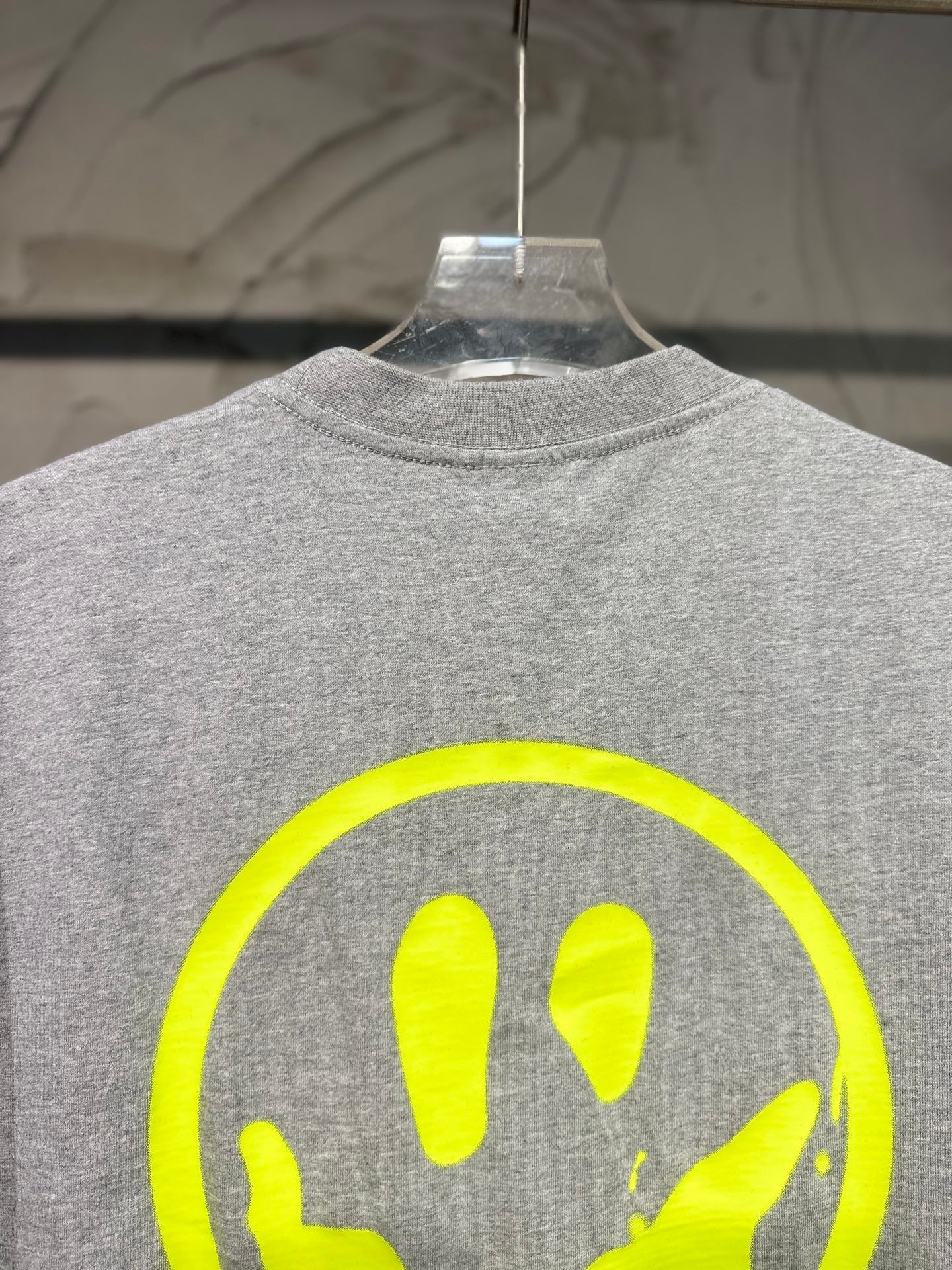 BALENCIAGA 25SS Alien Series Graphic T-Shirt / Tank Top – Heather Gray – Unisex – Sizes 1-4