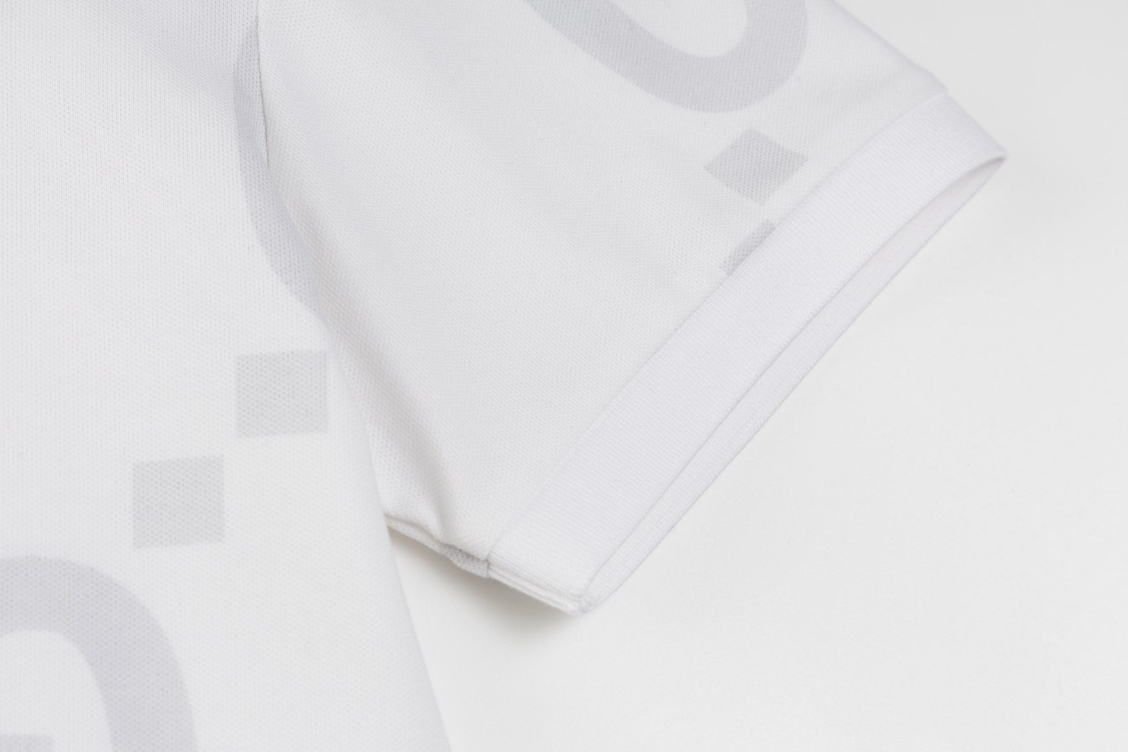 GUCCI 2024 Spring/Summer Retro Double-G Logo Print Polo Shirt White M-3XL