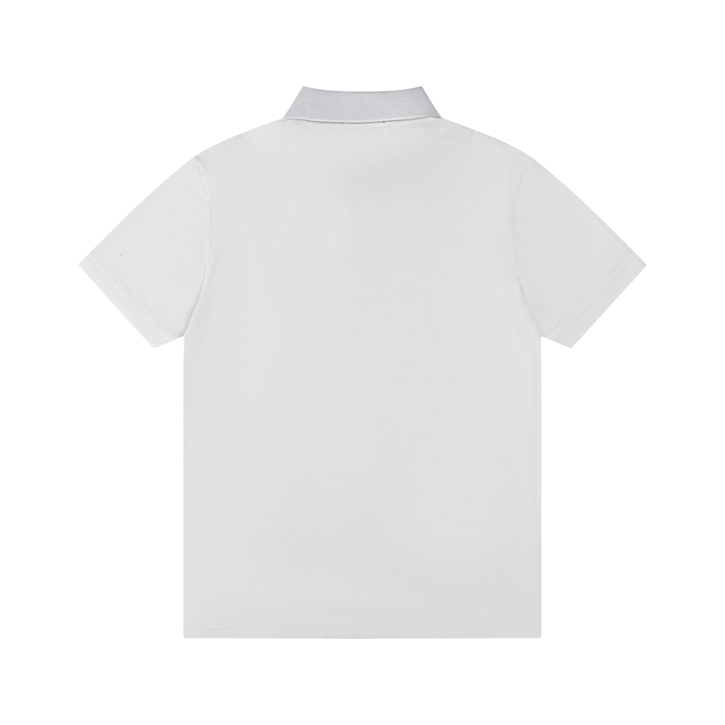 GUCCI 2024 Spring/Summer Retro Double-G Logo Print Polo Shirt White M-3XL
