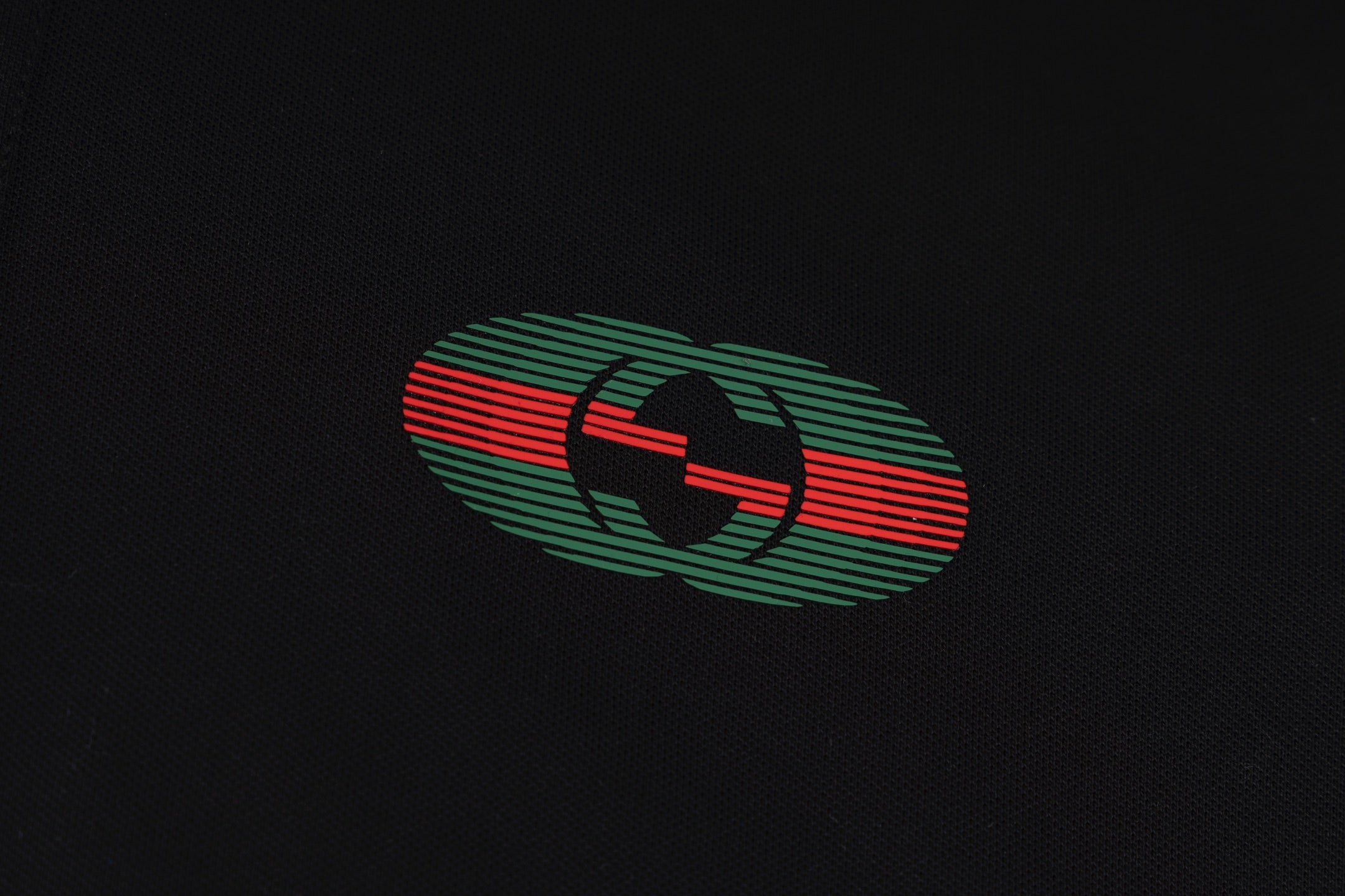 GUCCI 2024 Spring/Summer Retro Double-G Logo Print Polo Shirt White M-3XL