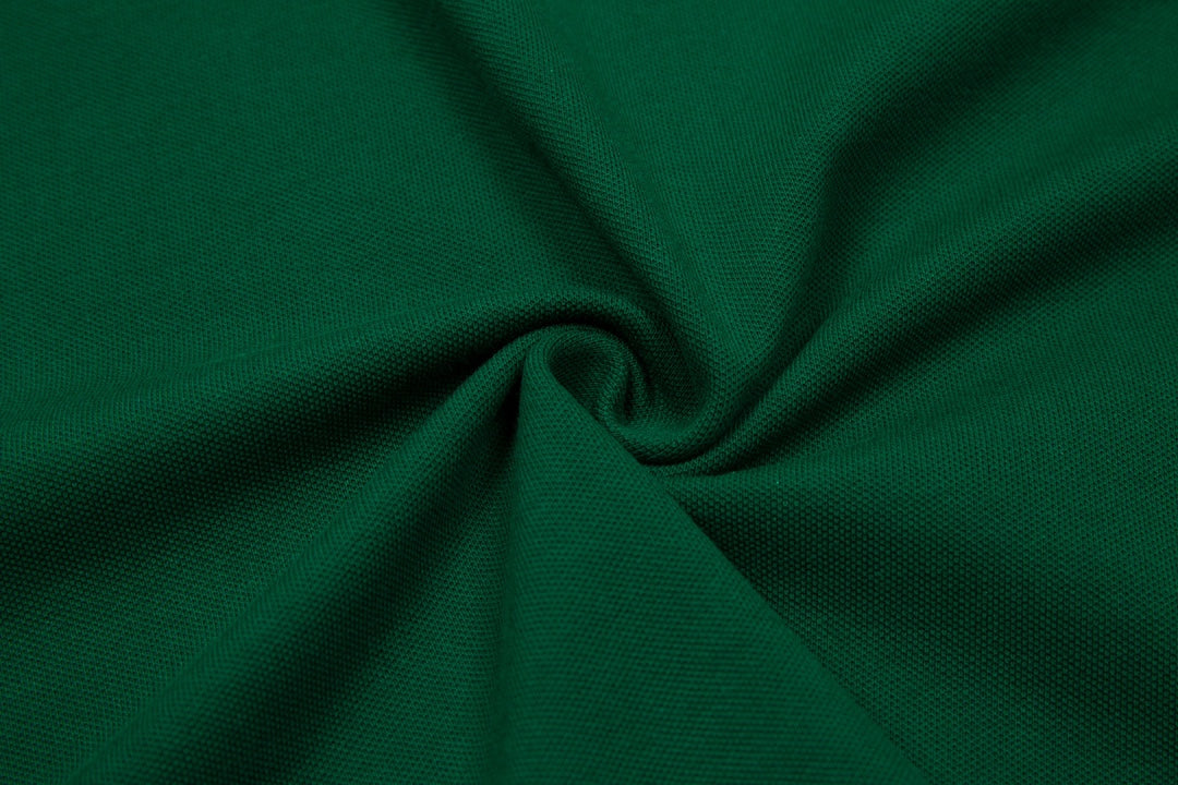 BURBERRY 2024 Spring/Summer Equestrian Knight Logo Embroidered Classic Polo Shirt Dark Green M-3XL