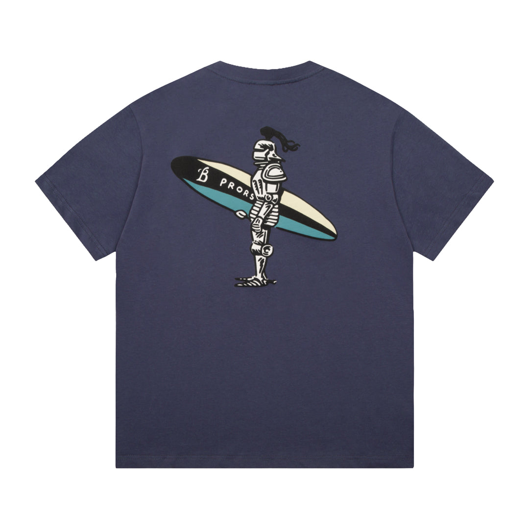 BURBERRY Soldier Wave Logo Short-Sleeve T-Shirt XS-L
