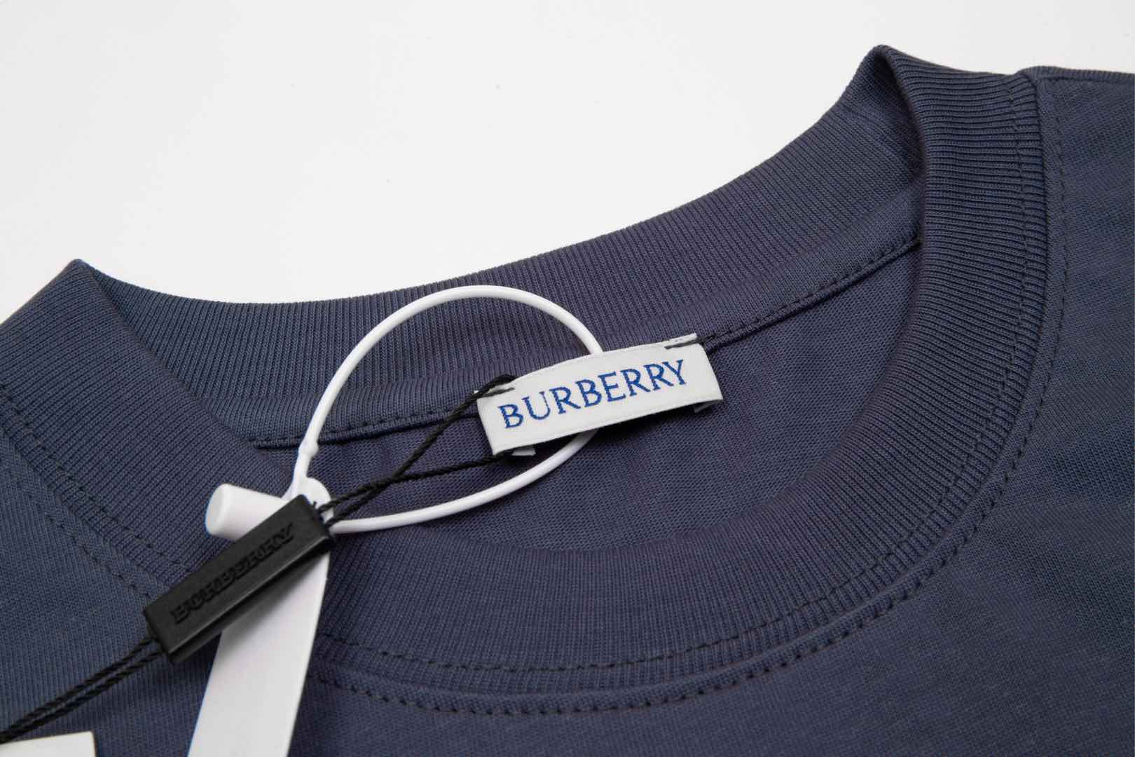 BURBERRY Soldier Wave Logo Short-Sleeve T-Shirt XS-L