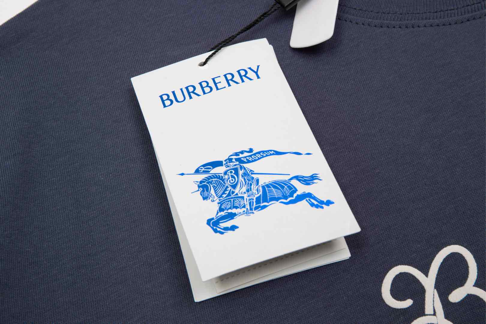 BURBERRY Soldier Wave Logo Short-Sleeve T-Shirt XS-L