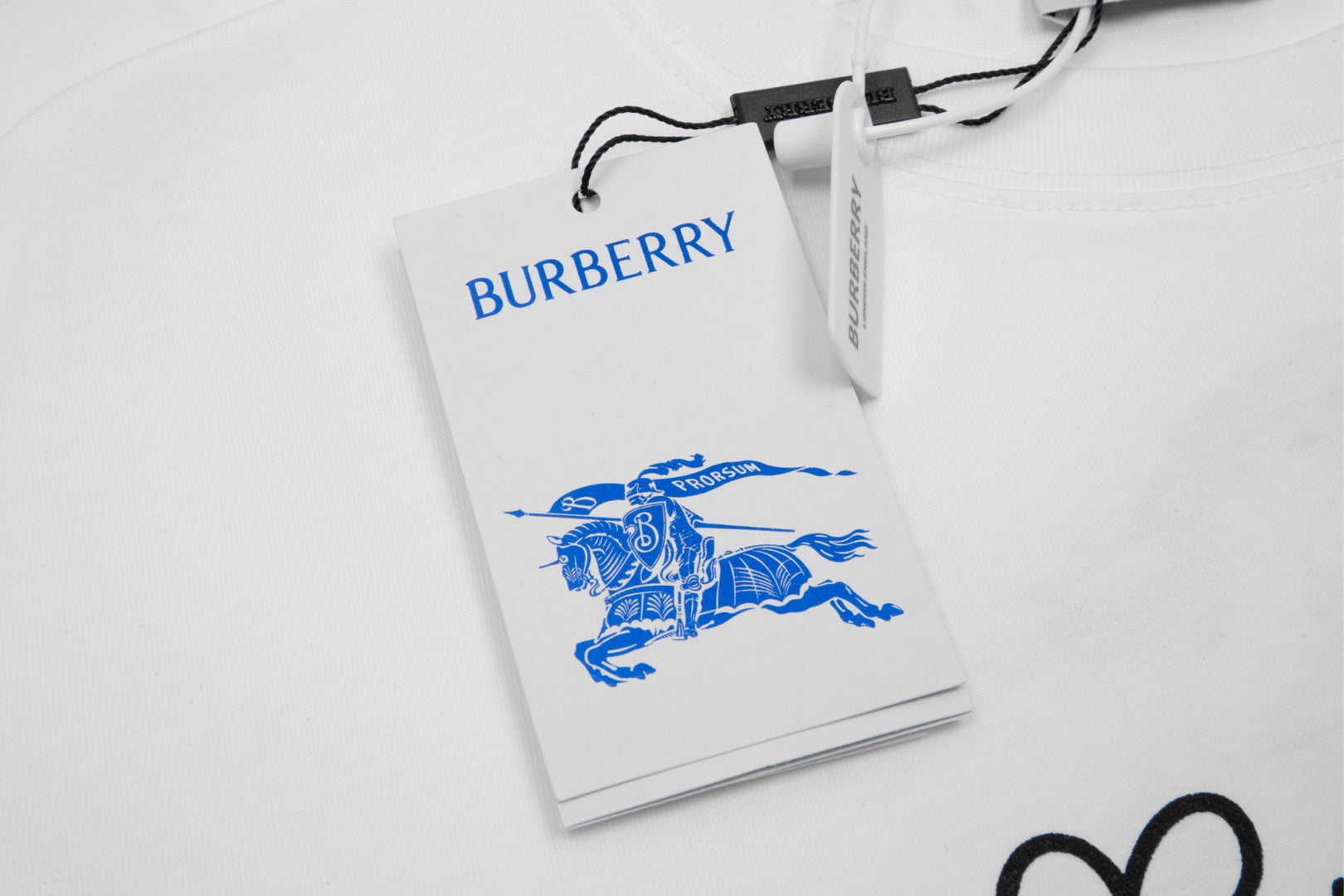 BURBERRY Soldier Wave Logo Short-Sleeve T-Shirt XS-L
