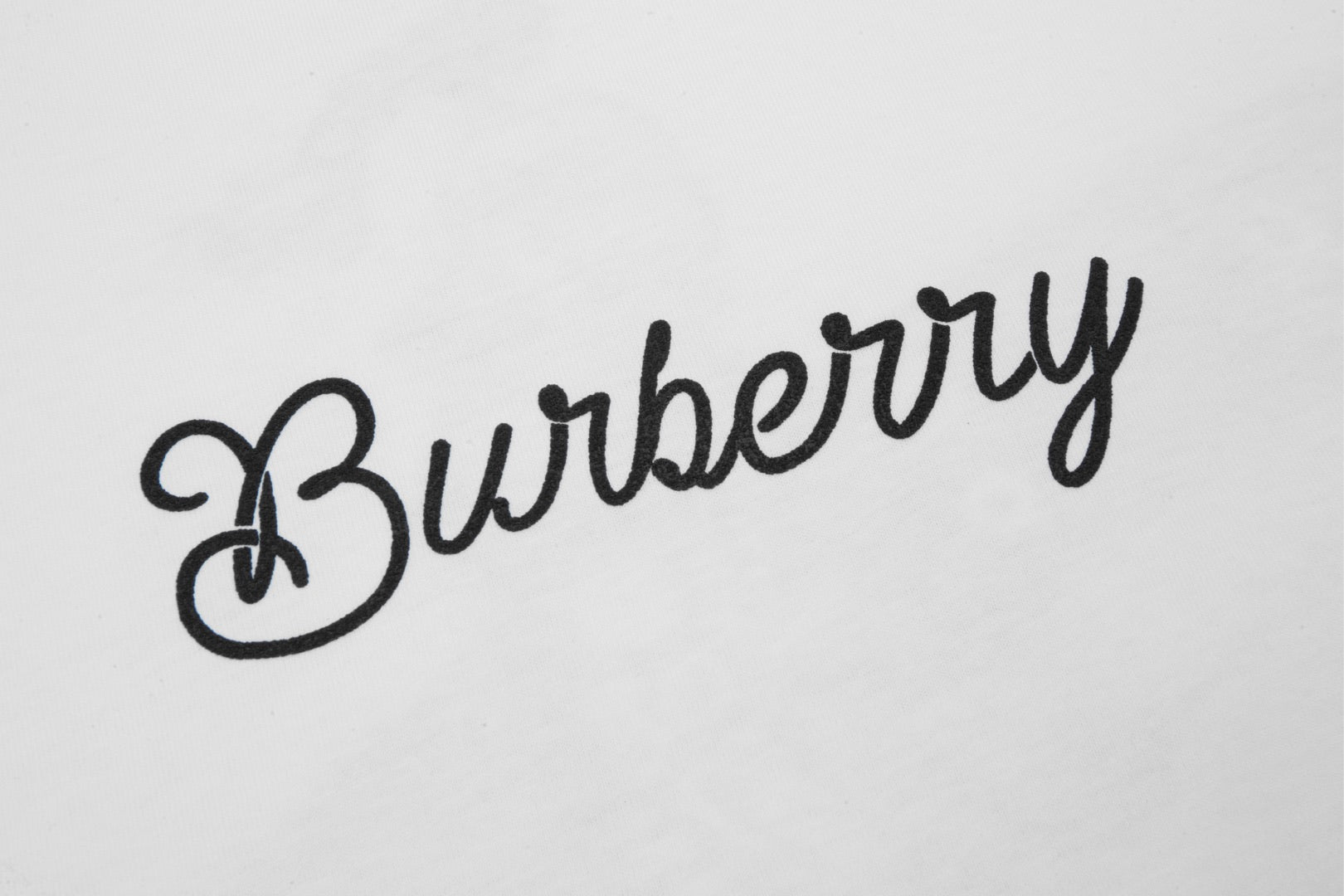 BURBERRY Soldier Wave Logo Short-Sleeve T-Shirt XS-L