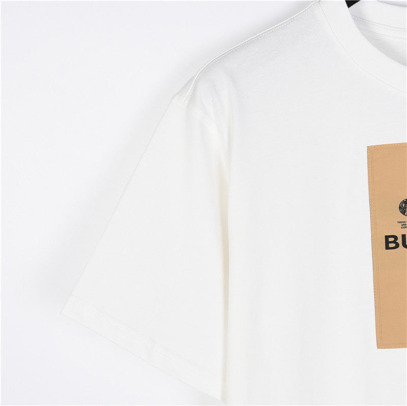 BURBERRY 2024 Early Autumn Custom Logo Oversized Short-Sleeve T-Shirt S-XXL