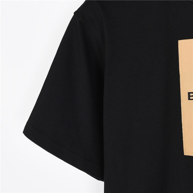 BURBERRY 2024 Early Autumn Custom Logo Oversized Short-Sleeve T-Shirt S-XXL