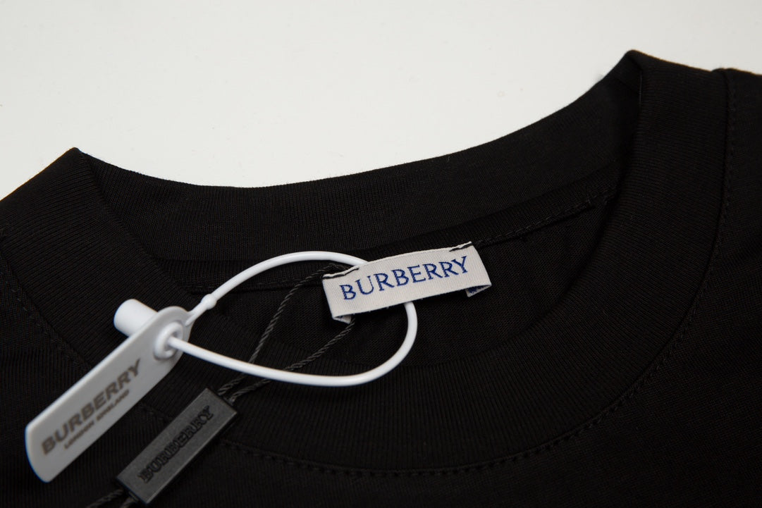 BURBERRY SS24 Letter Logo Short-Sleeve T-Shirt XS-L