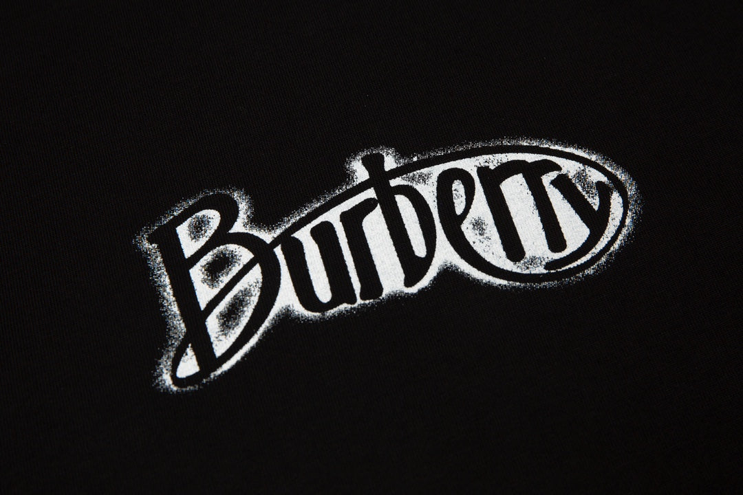 BURBERRY SS24 Letter Logo Short-Sleeve T-Shirt XS-L