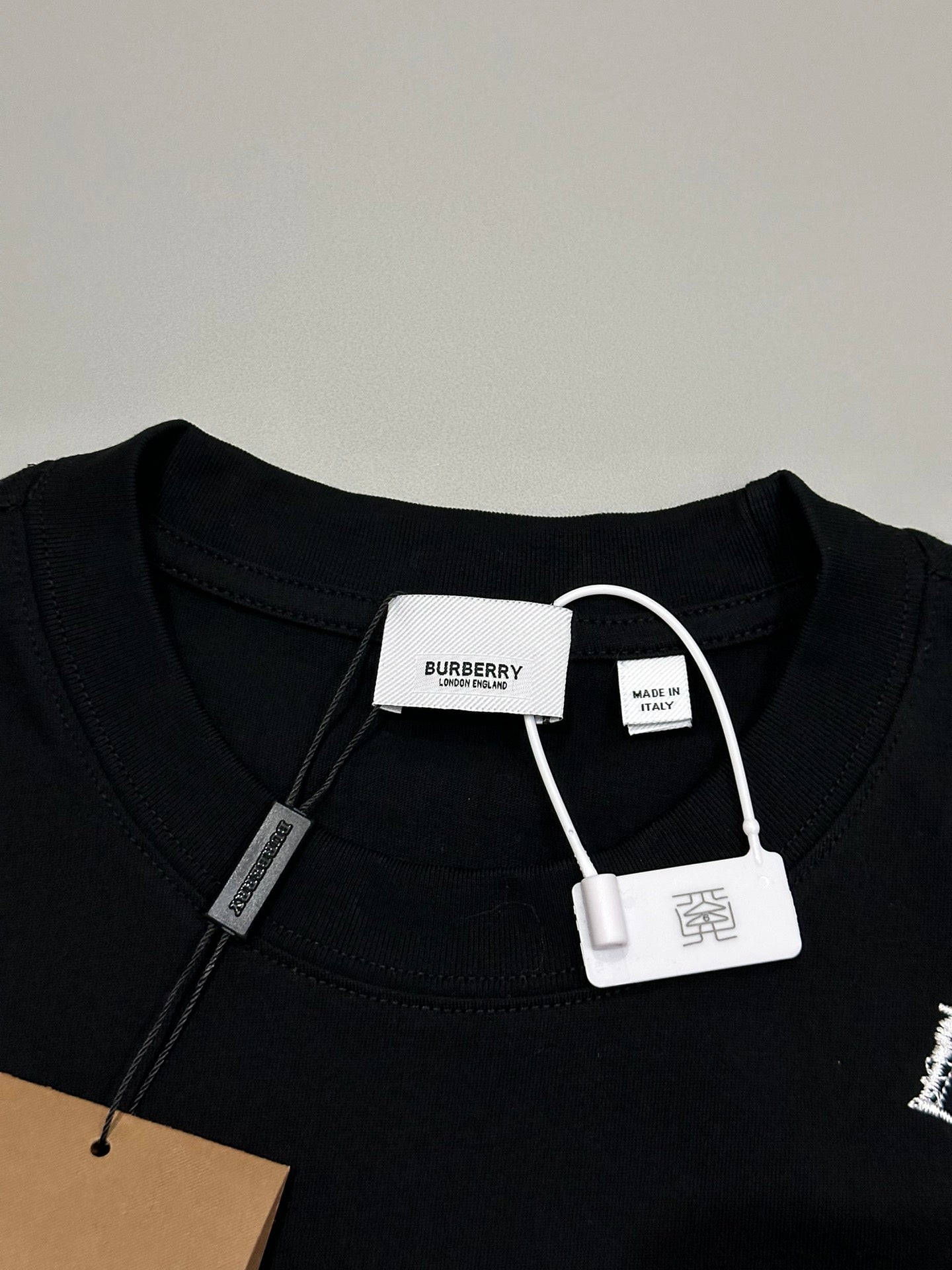 BURBERRY 25SS Early Spring Embroidered Equestrian Crewneck T-Shirt S-XL