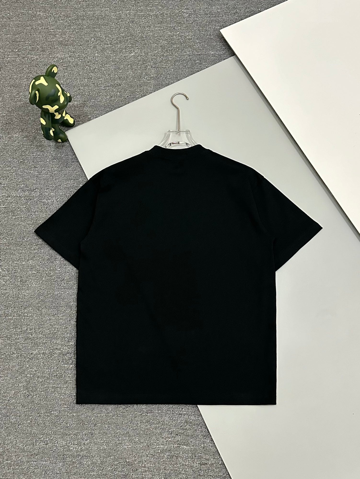 BURBERRY Equestrian Crest 3D Embroidery Short-Sleeve T-Shirt S-XL