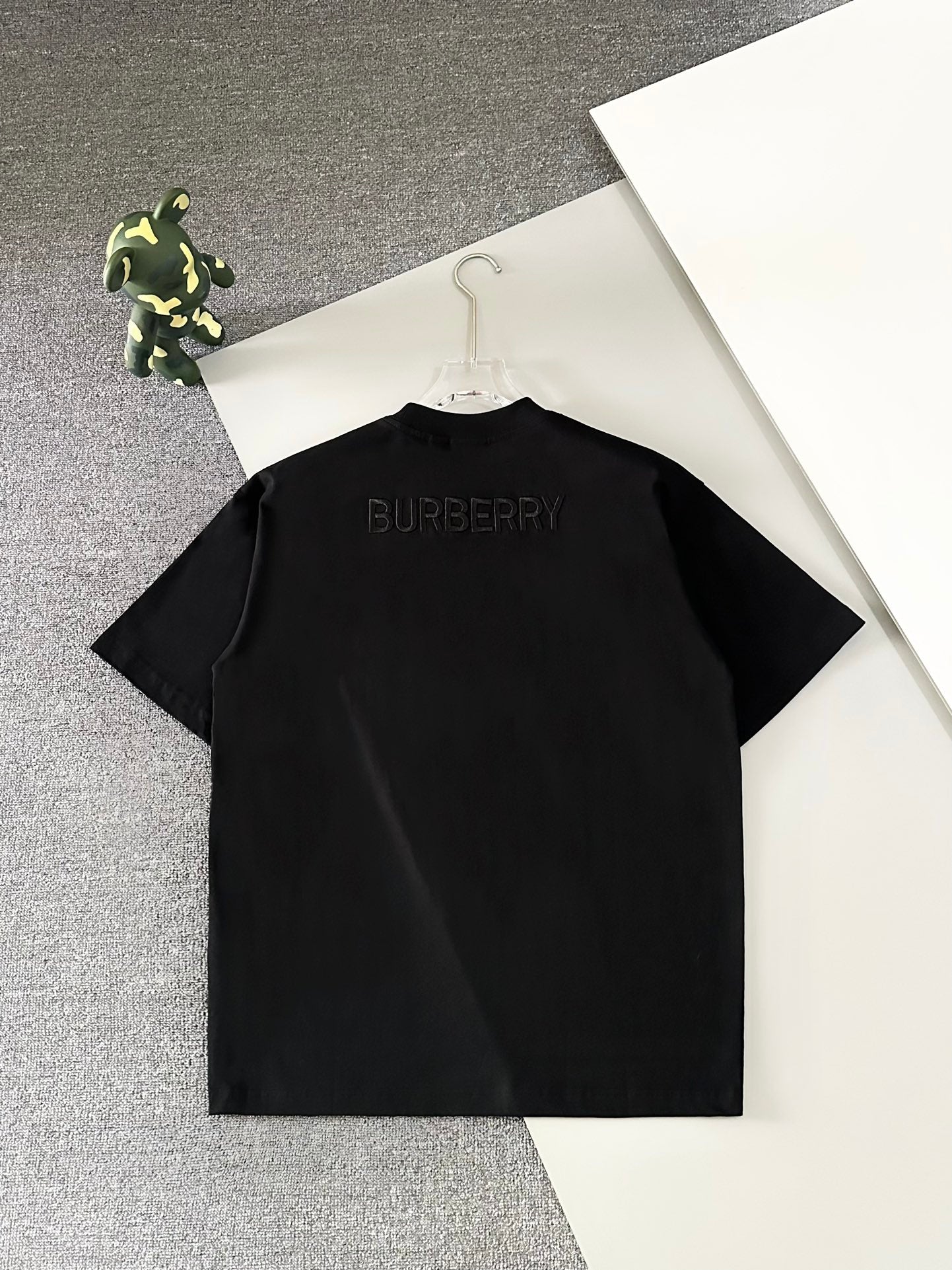 BURBERRY 25SS Equestrian Knight Letter Embroidery Oversized T-Shirt S-XL