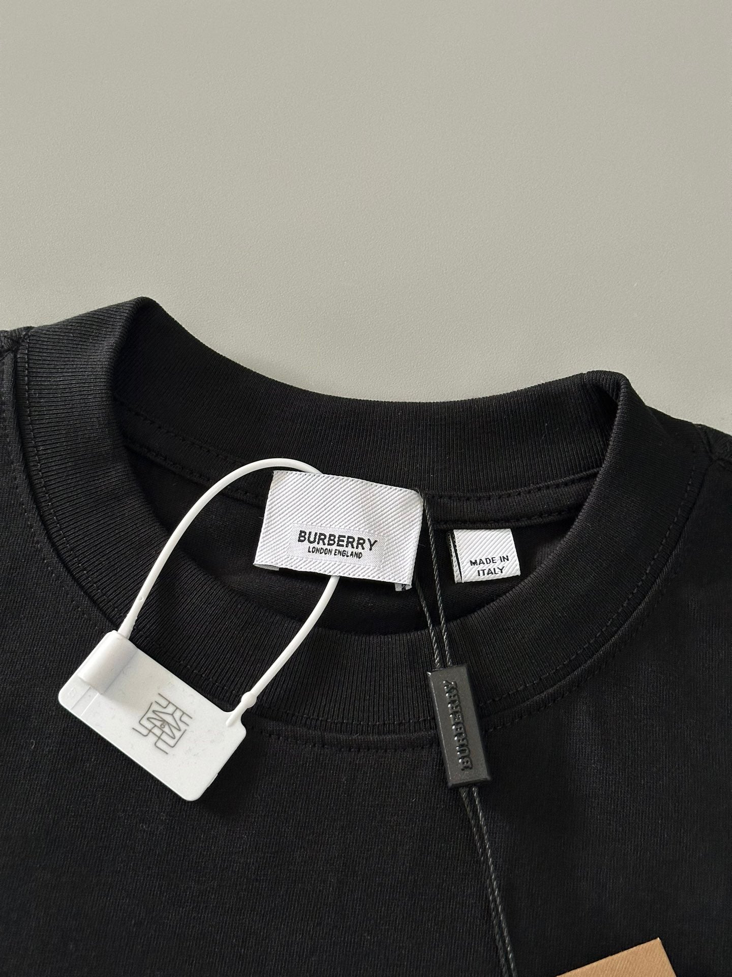 BURBERRY 25SS Equestrian Knight Letter Embroidery Oversized T-Shirt S-XL