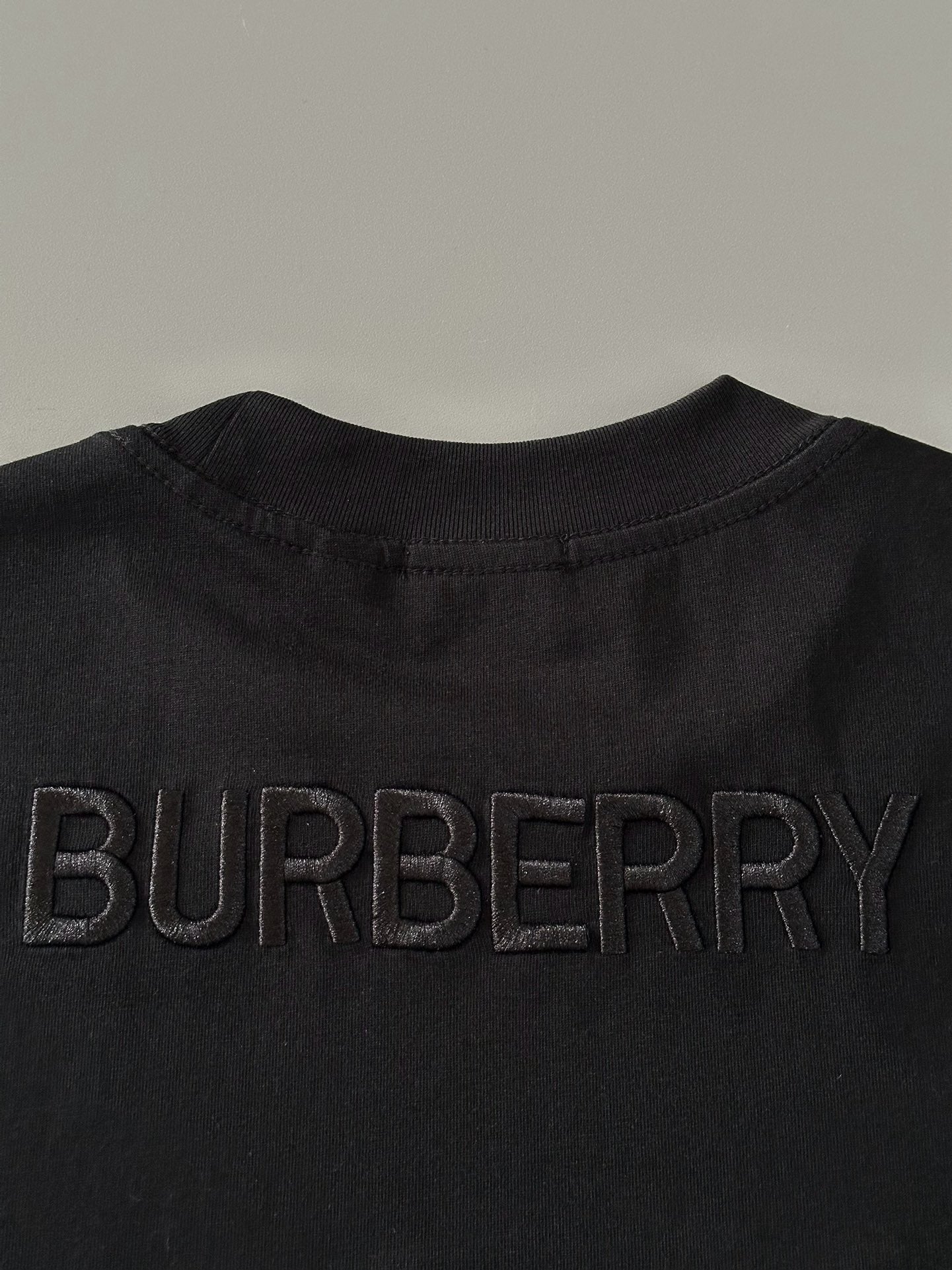 BURBERRY 25SS Equestrian Knight Letter Embroidery Oversized T-Shirt S-XL