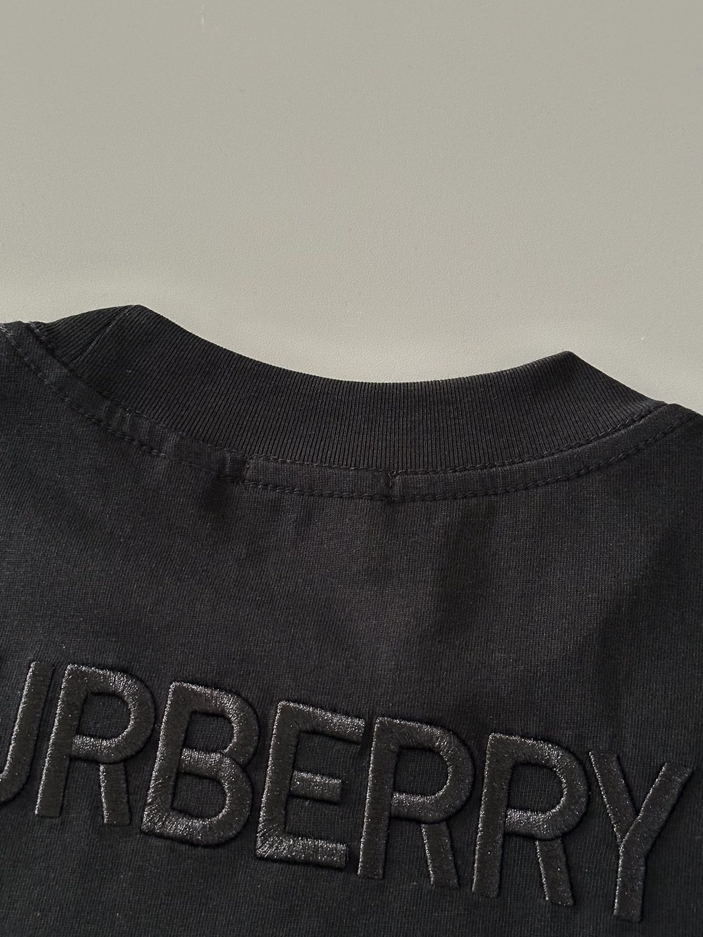 BURBERRY 25SS Equestrian Knight Letter Embroidery Oversized T-Shirt S-XL