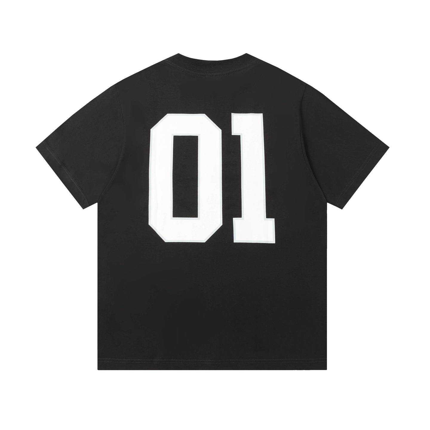 BALENCIAGA Basketball Jersey-Inspired Embroidery & Print T-Shirt – Black – Unisex – XS-M