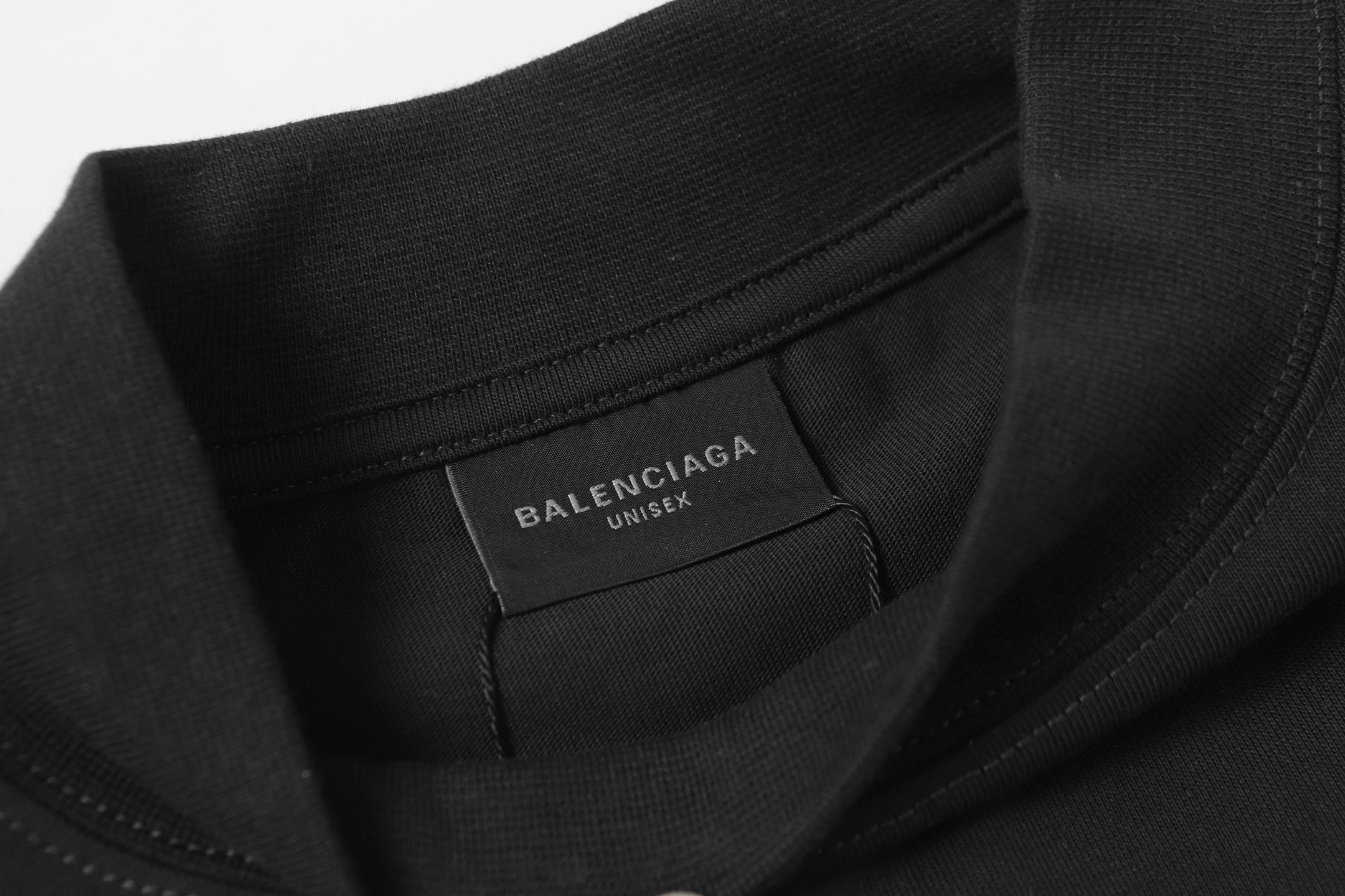 BALENCIAGA Basketball Jersey-Inspired Embroidery & Print T-Shirt – Black – Unisex – XS-M